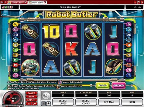 Robot Butler Online Slots .